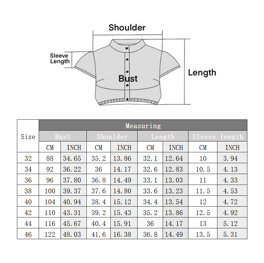 Damen Elegant Dirndlbluse Kurzarm Bluse Oktoberfest Weiß 32-46(21KB06)